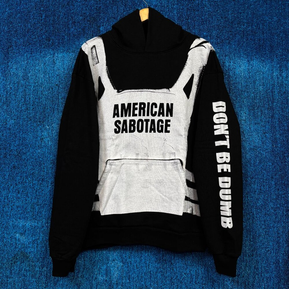 ASAP Rocky x AWGE American Sabotage Graphic Hoodie Size L